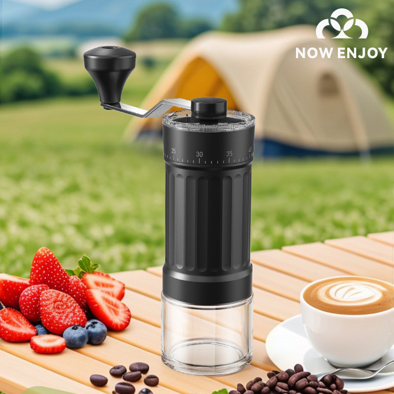 NOW ENJOY Manual Coffee Grinde - Coffee Grinder Burr recension och pris