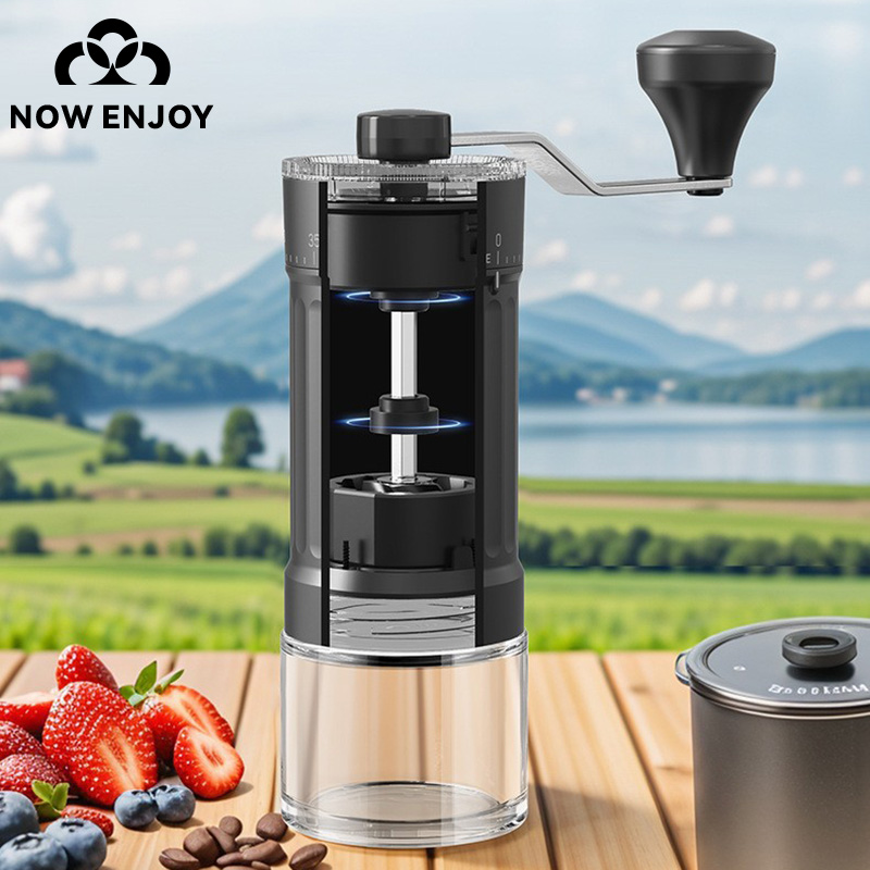 NOW ENJOY Manual Coffee Grinde - Coffee Grinder Burr recension och pris