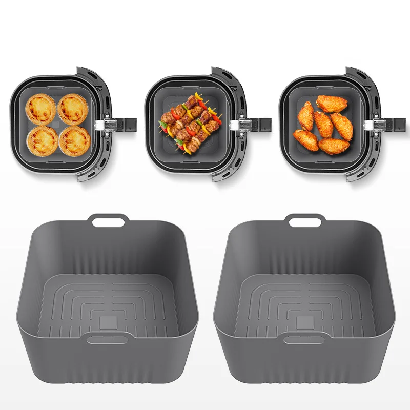 17cm Silicone Air Fryer Mold - - Air Fryer 5L Digital recension och pris