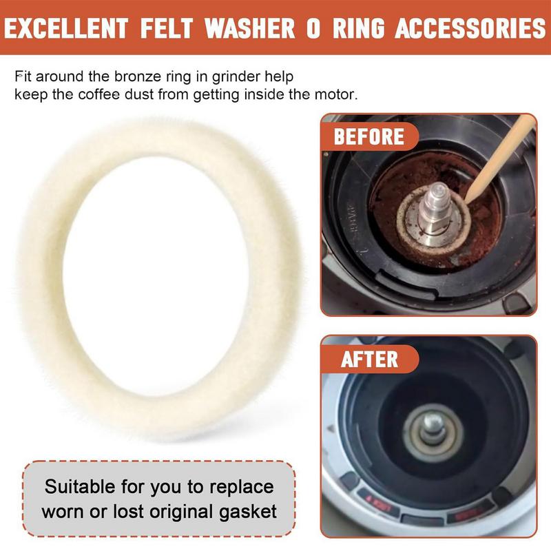 Felt Washer Lower Burr Coffee  - Coffee Grinder Burr recension och pris