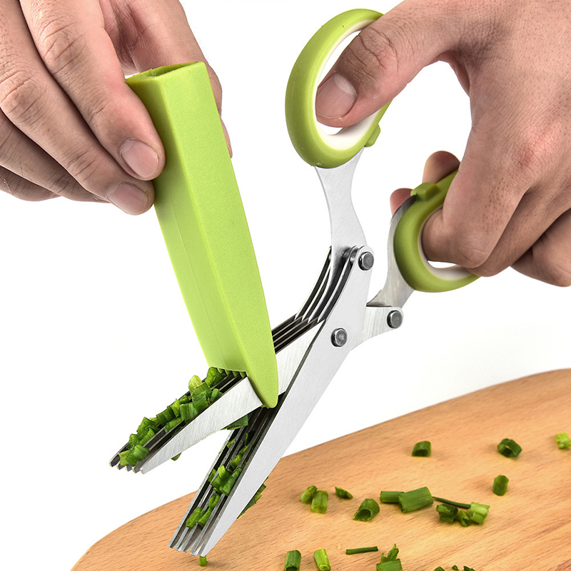 Multi-Layer Scissor Stainless  - Kitchen Appliances Green recension och pris