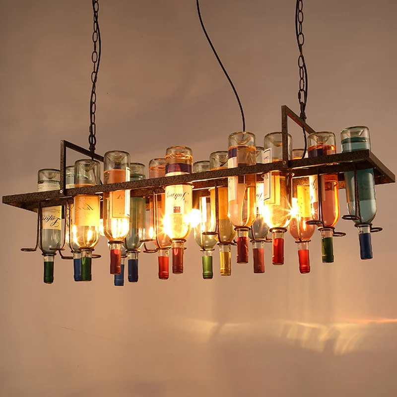 Vintage Wine Bottle Iron Led L - Kitchen Appliances Green recension och pris