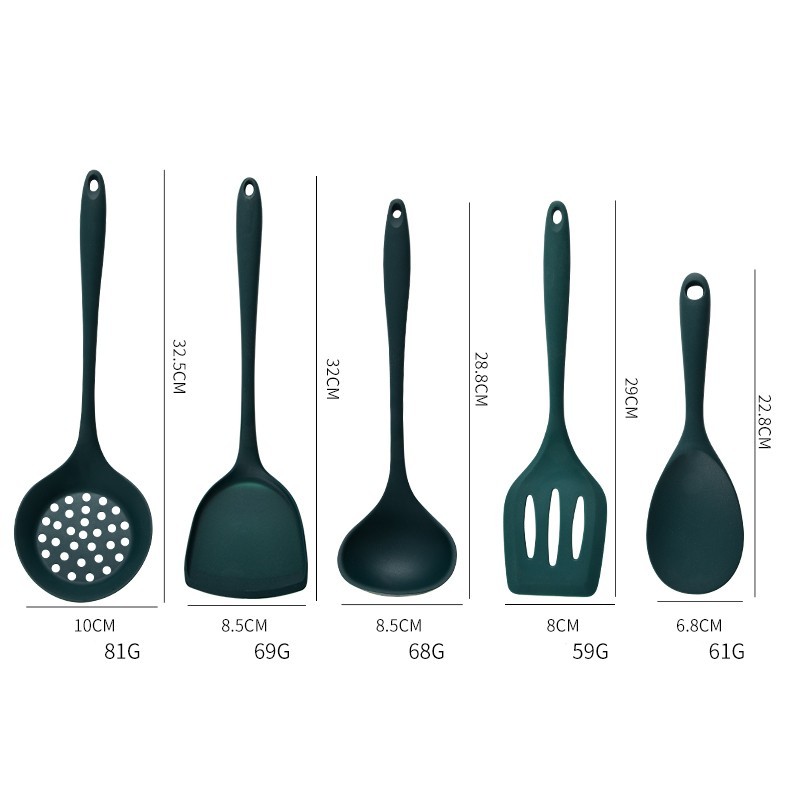 5Pcs Food Grade Silicone Kitch - Kitchen Appliances Green recension och pris