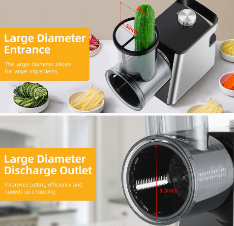Multifunctional electric veget - Kitchen Appliances Made In Usa recension och pris