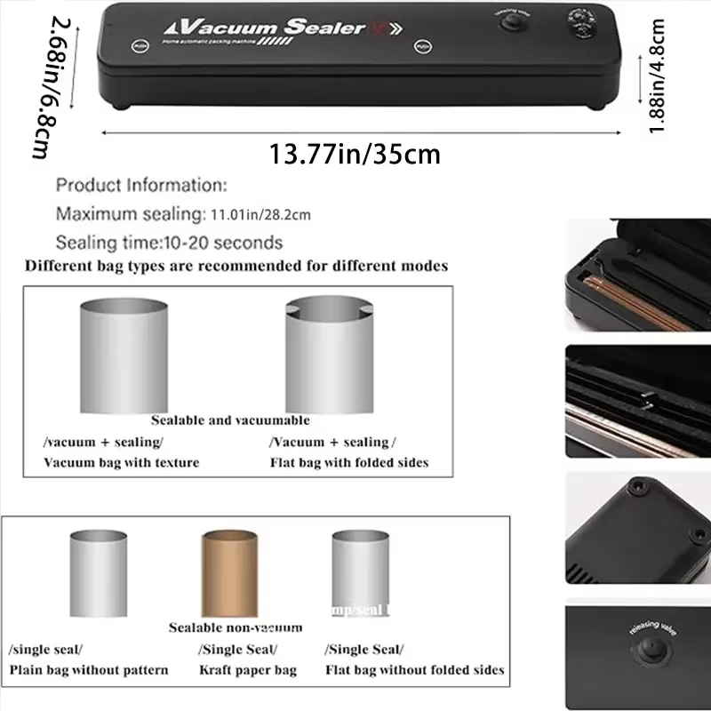 2026 High Quality Vacuum Seale - Kitchen Appliances Quality recension och pris